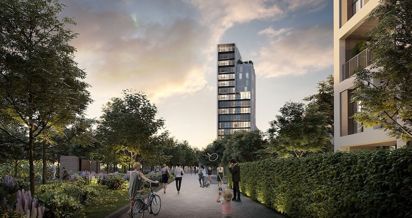The L’INNESTO project area spans 62,000 square meters in total.