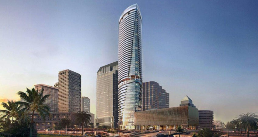 The building will be more than 50 stories tall, with nearly 300 units.