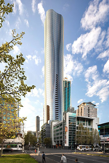 The project will feature 594 luxury apartments.