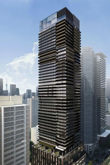 The Yonge and Bloor Street hub will be home to the 48-story tower.