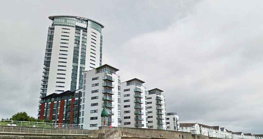 The full cost of repairs to correct defects at Swansea apartment blocks surrounding Wales' tallest residential building has been unveiled, and the tower is next. Photo Credit: adrianwhitephotography