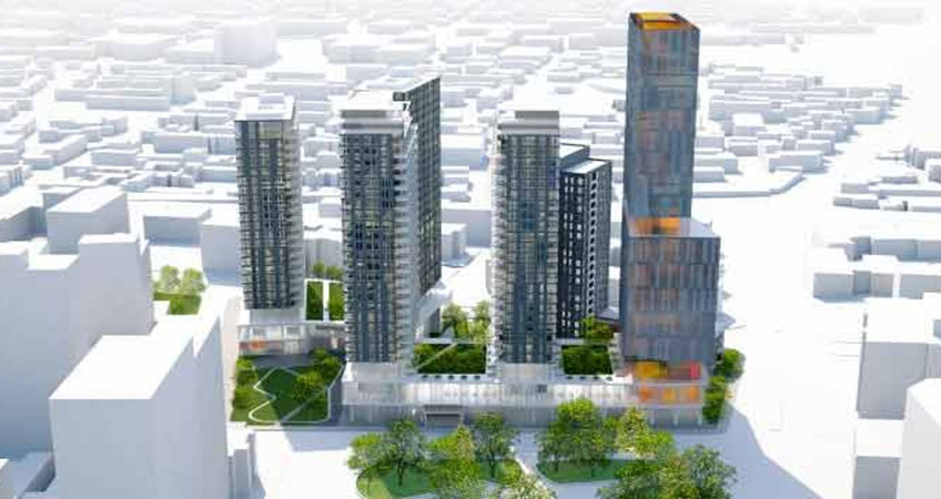 According to the Mayor, the inclusion of social housing was the reason why the city allowed a sixth tower on the site; since that condition hasn’t been respected, the deal’s off.
