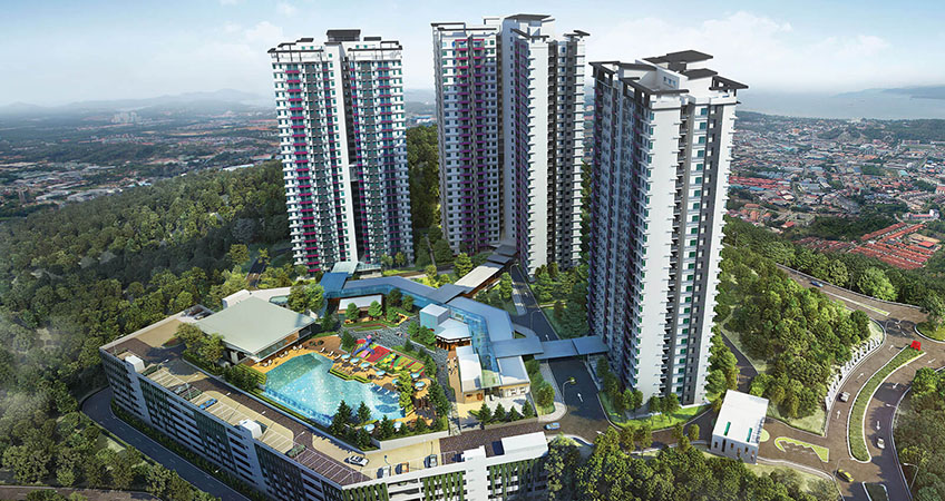 Bukit Bantayan Residences is designed and built to capitalize on the beautiful surrounding scenery.