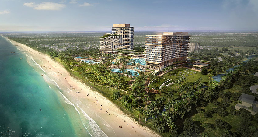 Phase 1 of Hoiana project is currently under development on the south coast of Hoi An.