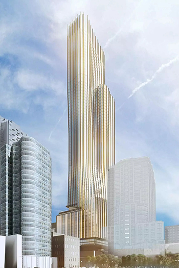 The 79-story tower would be a mixed-use building with a total of 1,430 new condos.