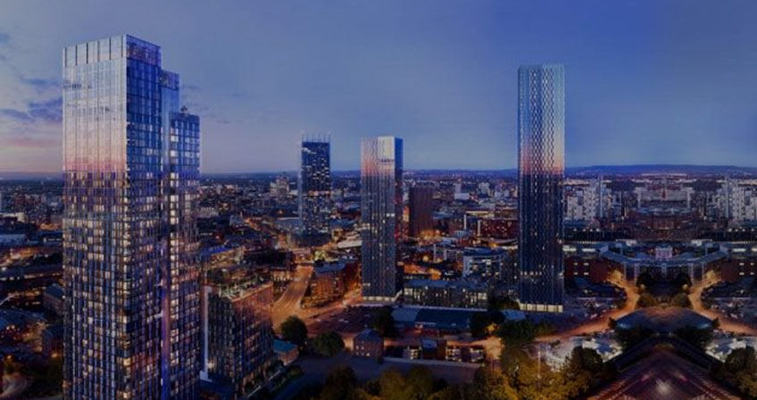 The two high-rise buildings will form the second phase of the Crown Street scheme.