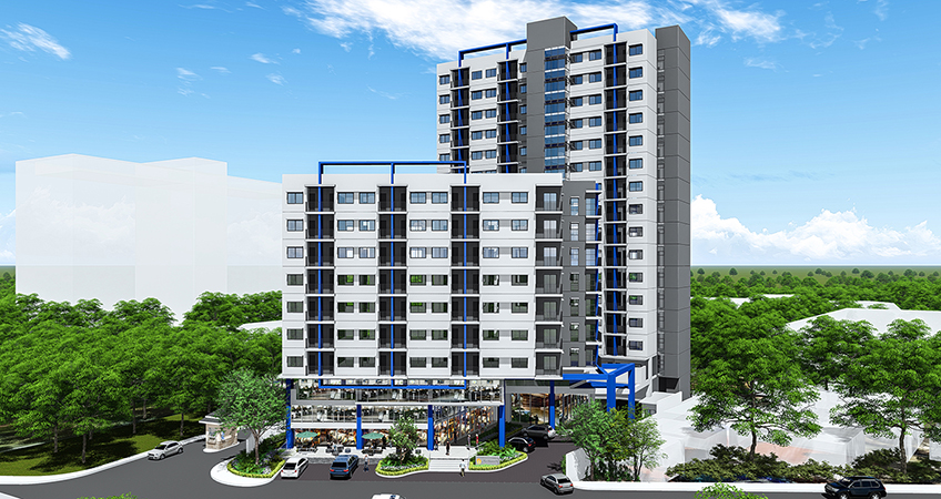 The 312-unit high-rise project is slated for completion in 2021.