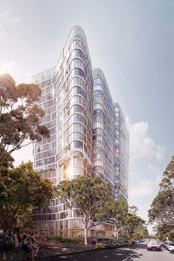 The proposed mixed-use development would comprise 441 high-end apartments.