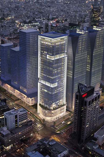 Construction of the 31-floor, 37,000-square-meter tower is due to be completed in the final quarter of 2020.