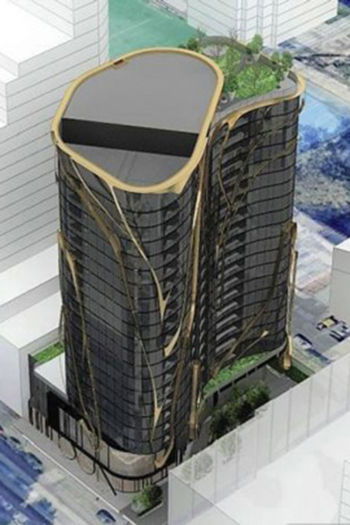 A 22-story residential scheme was previously submitted for the site in 2015.