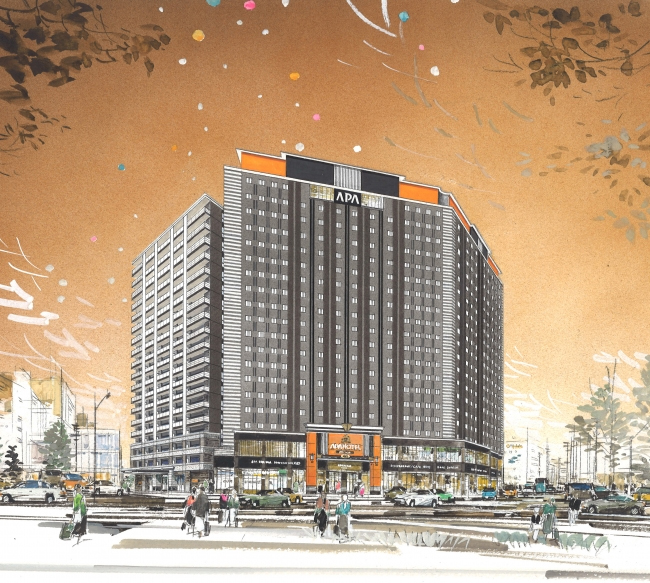 The groundbreaking has taken place for a 1,001 room hotel and a 212-unit residential development with a completion date set in 2022.