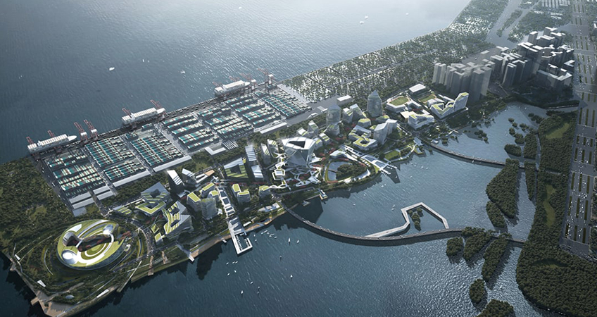 Although primarily for Tencent's use, many of the spaces and facilities will be accessible to the public. Credit: NBBJ