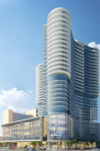 The five-star hotel and condo tower is planned for Orlando's CBD by late 2023.