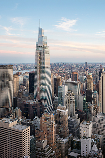 One Vanderbilt, which just opened with a ribbon-cutting ceremony, is among the tallest office towers in New York City.