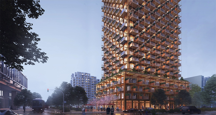 In early October 2020, the Vancouver City Council will deliberate on a rezoning application to build a 36-story residential tower.