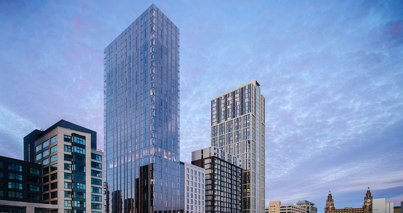 The proposed buildings at Princes Dock would add 276 apartments to the Liverpool waterfront as part of the Liverpool Waters project.