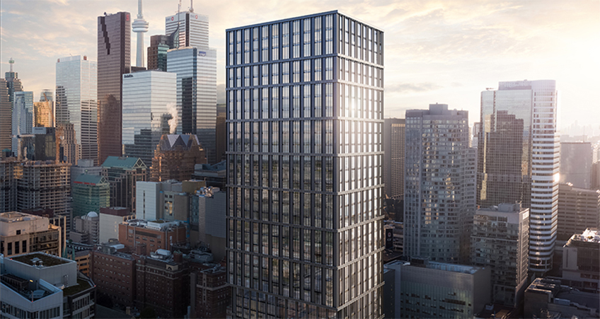  A residential condominium tower coming to downtown Toronto has received a slight height increase.