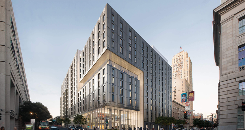 The mixed-use complex will provide community and retail space in addition to student housing.