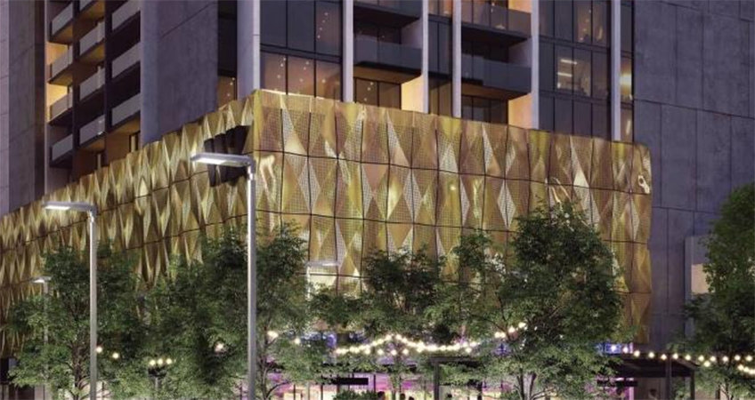 The former post office may soon be the site of a new 24-story building.