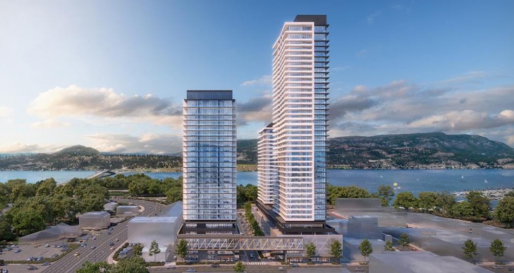 The complex's approval comes as part of Kelowna encouraging more downtown high-density development.