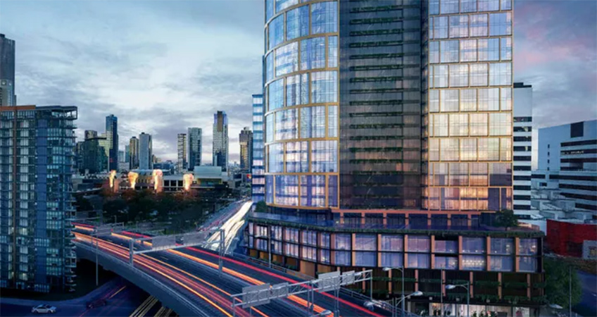 Mirvac's two-tower development on Melbourne's Northbank has been given the green light.