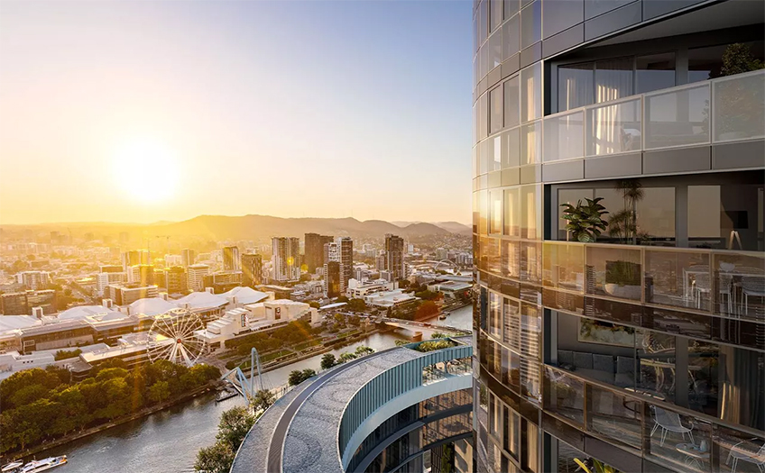 Amended designs have called for a shorter format to a now commercial building six, set to sit alongside tower five which is mixed-use with commercial and retail space.