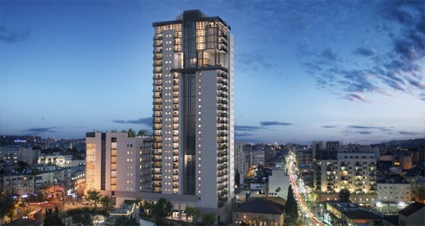 The  Savyon View Tower will feature various configurations of 194 apartment units. (Photo: Division3)