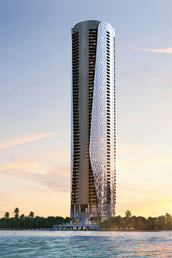  The Bentley Residences is designed by Sieger Suarez Architects. Image courtesy of ArX Solutions.