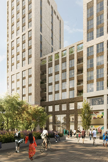 The four-phase development will deliver over 308 homes to the borough of Brent.