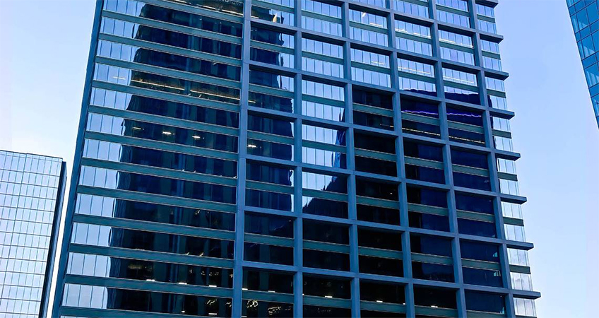 Construction on the 26-story Ally Charlotte Center is officially complete, developer Crescent Communities said. Ally Financial will start moving into the building in the next few months. COURTESY OF CRESCENT COMMUNITIES