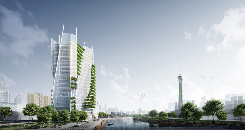 LWK+Partners won the international planning and urban design competition for Mengzhuiwan Urban Regeneration’s master plan in Chengdu three years ago. Image credit: LWK+Partners
