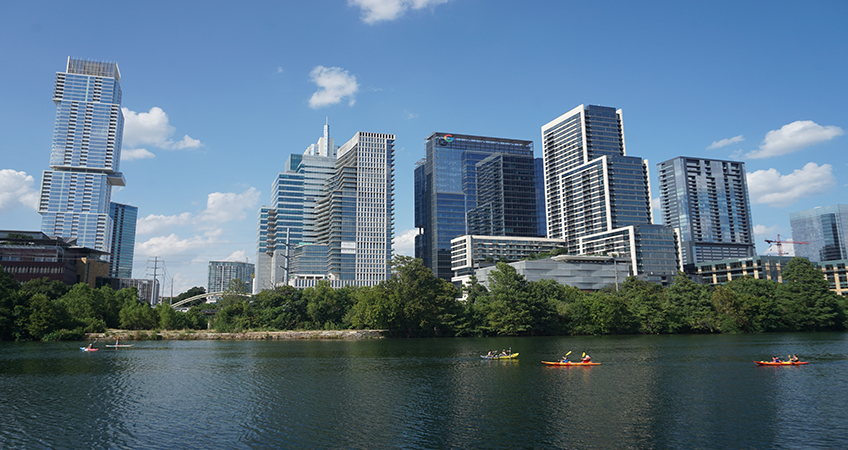 Cielo Property Group proposes to build two office buildings in Austin, Texas. Image credit:  Michael Barera