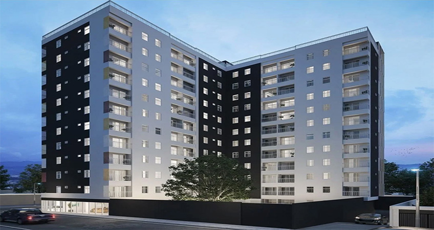 In the Pamplona neighborhood of Guatemala City, Torre Pamplona 1ra Calle will add 115 residences to the area. Image credit: Amaranto Inmobiliaria / Studio Cero