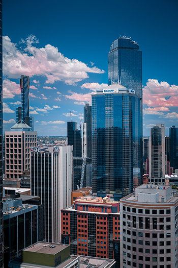 In Melbourne, vandals flooded a high-rise residential building by purposefully releasing multiple fire hydrants in the stairwells. Image credit: Photo by Michael Lee on Unsplash