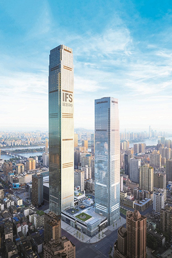 Park Hyatt Changsha will take up floors 54 to 63 of the Changsha International Financial Center Tower 2. Image credit: Hyatt Hotel Group