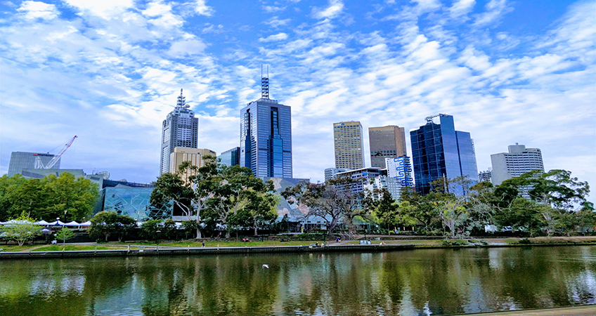 In Melbourne,  stage one of Queens Place has been completed. Image credit: Photo by Ayush Jain on Unsplash