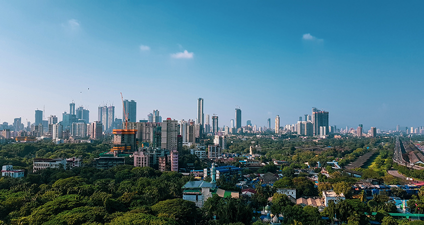 In Mumbai, the Prestige Liberty Towers will deliver 270,000 square meters of office space. Image credit: Photo by Hardik Joshi on Unsplash
