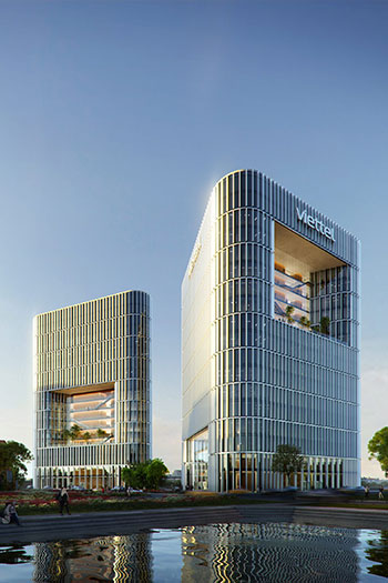Viettel HQ (C) Atchain Courtesy of gmp Architects