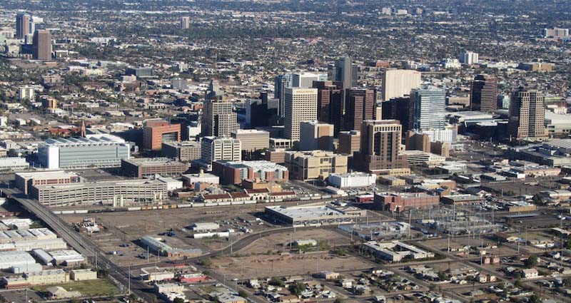 Downtown Phoenix. Melikamp. CC-BY-SA