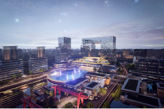 The Hangzhou Yun He Wan International Tourism and Leisure Complex in Hangzhou, China. © Aedas