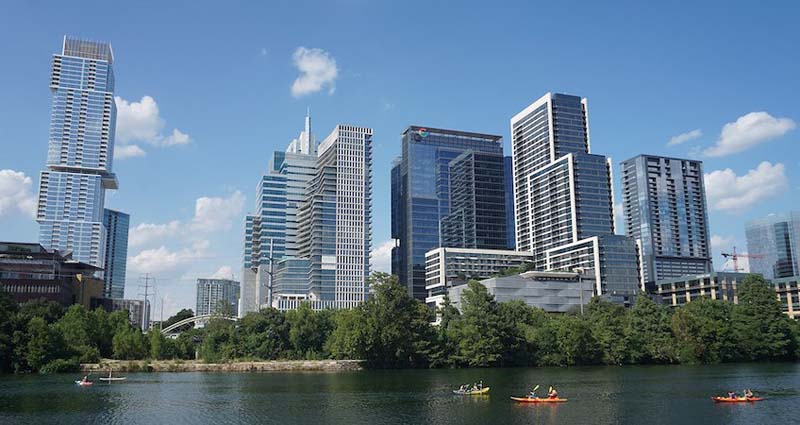 Austin and Lady Bird Lake. Image credit: Michael Barera