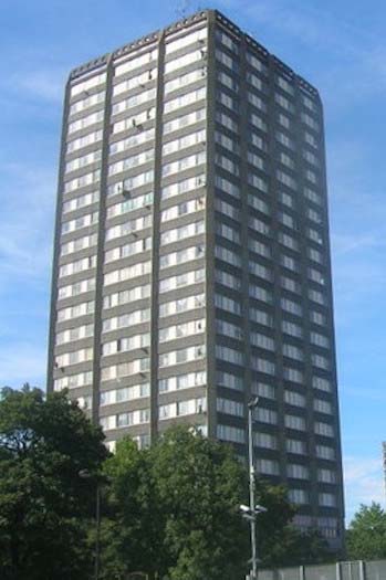 Grenfell Tower. (c) R Sones