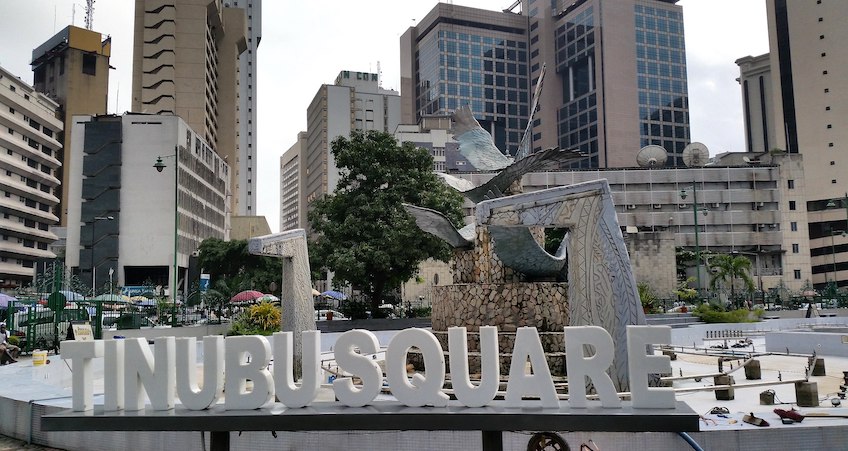 Tinubu Square, Lagos. (c) Jeremy Weate
