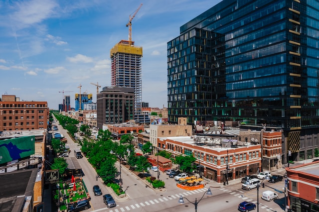 Fulton Market area, Chicago. Photo by Zander Betterton on Unsplash