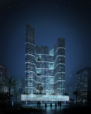 Binghatti Hills Dubai. Image copyright Binghatti Developers.