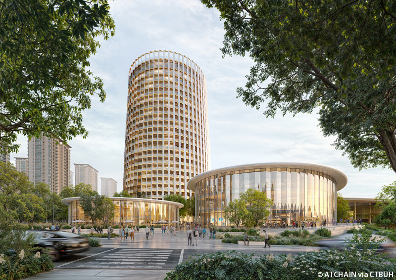 The Sweet Spot Tower. Image copyright ATCHAIN