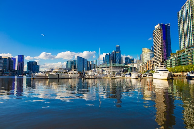 Melbourne Docklands. Photo by Niko on Unsplash