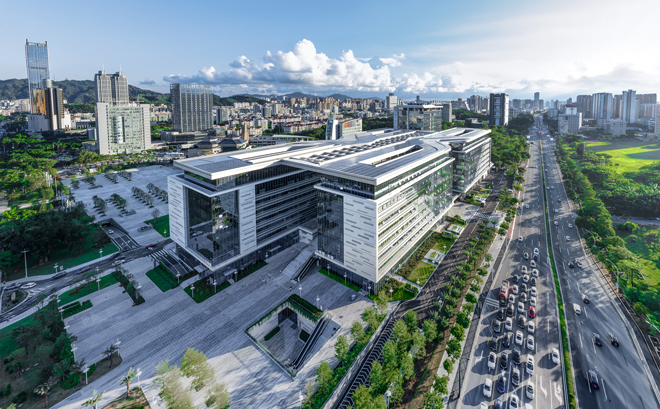 Zhuhai Civil Service Centre. Image Courtesy 10 Design.