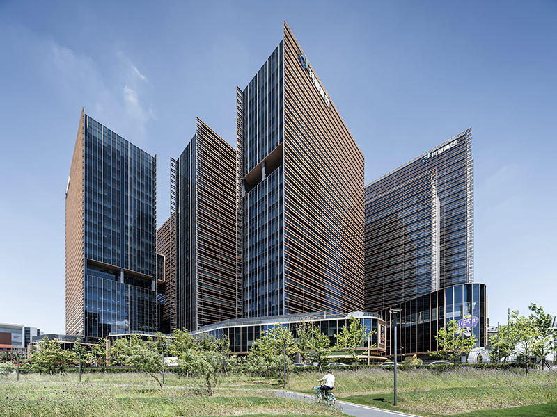 The Springs Complex designed by gmp. © CreatAR Images