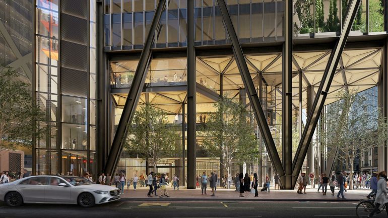 The 99 Bishopsgate project is expected to meet the increasing demand for high-quality office spaces in London. Credit: RSHP